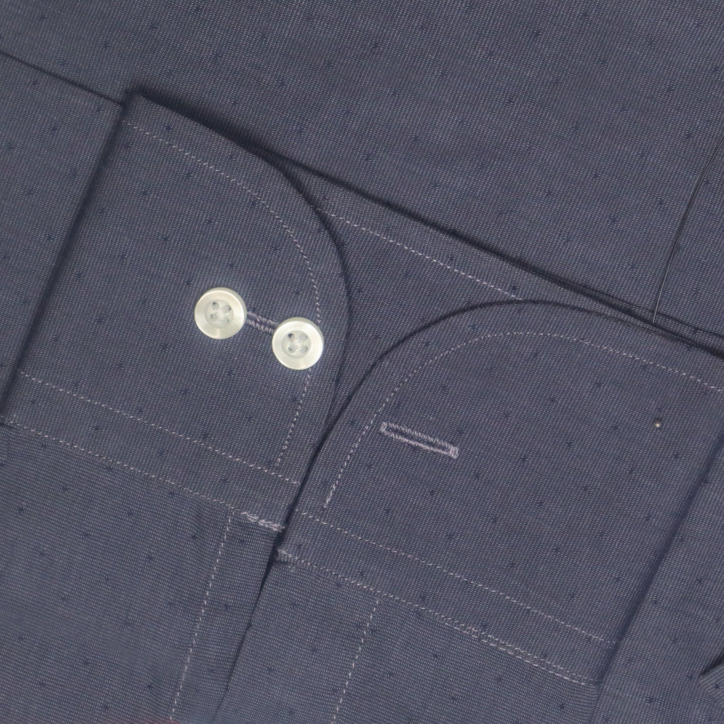 davy grey dotted classic shirt