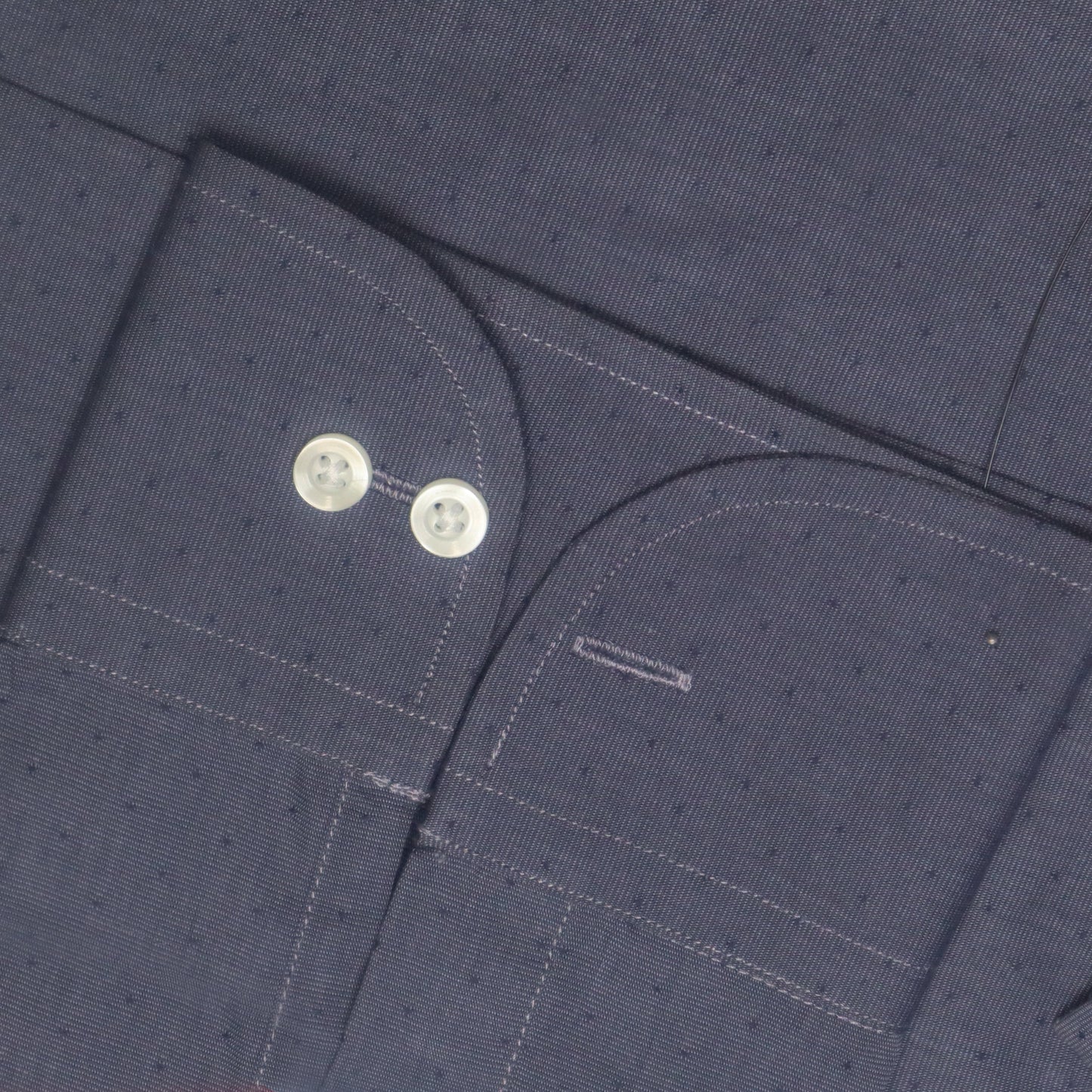 davy grey dotted classic shirt