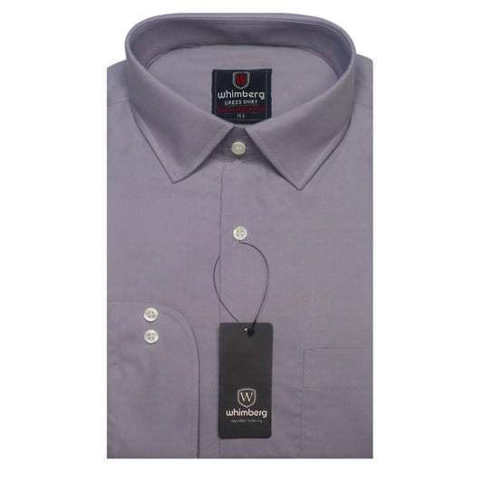 Grey Plain Classic Shirt