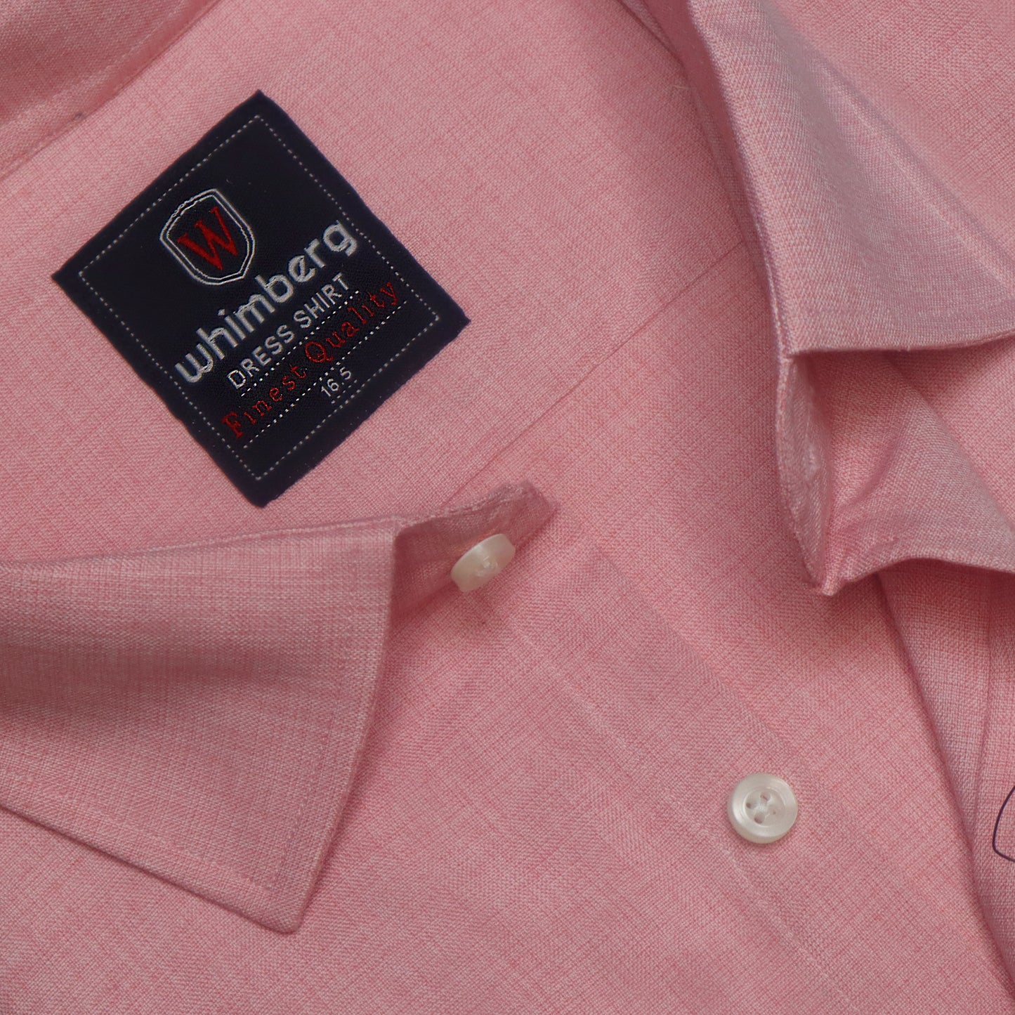 pink plain classic shirt
