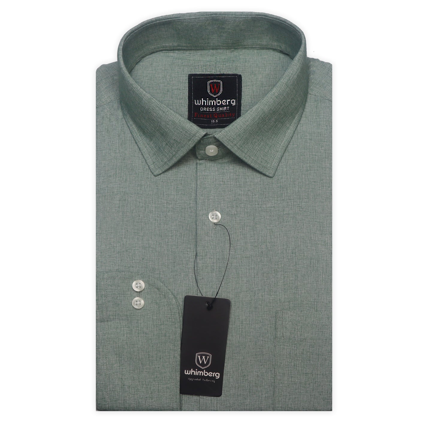 spanish green plain classic shirt
