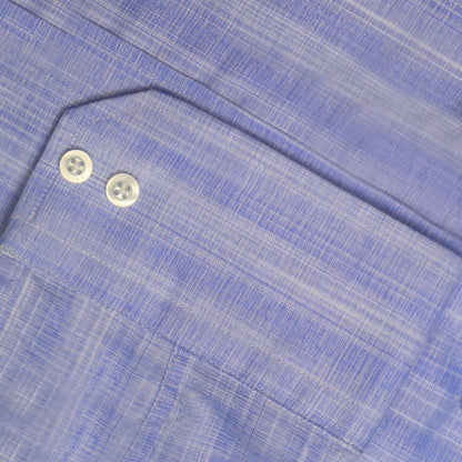 Wild Blue Check Classic Shirt