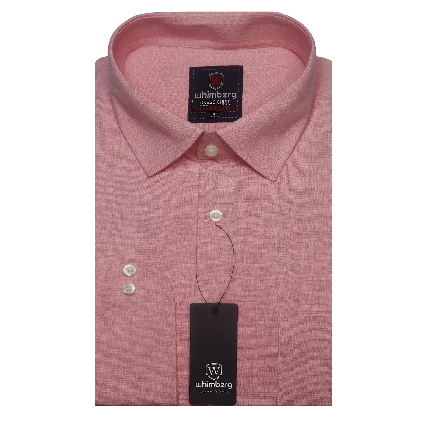 pink plain classic shirt