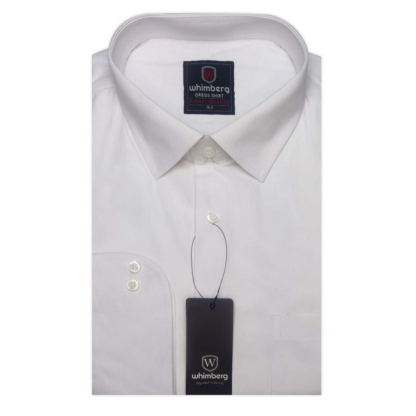 white plain classic shirt