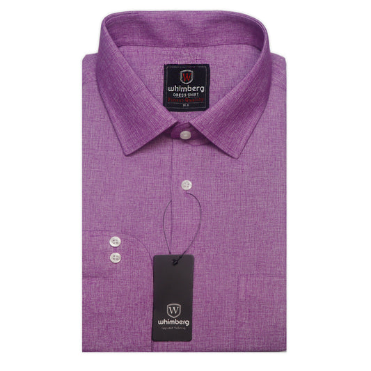 Pink Plain Classic Shirt