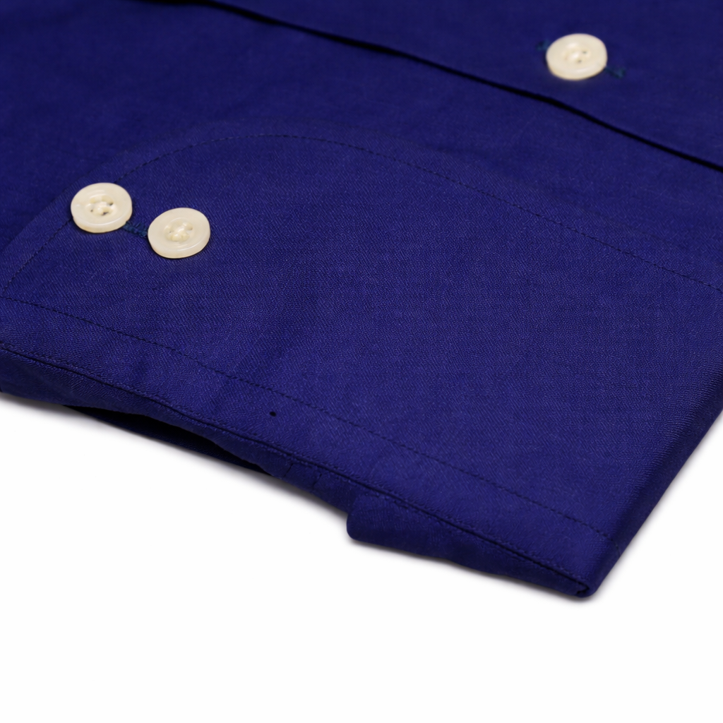 neavy blue plain classic shirt