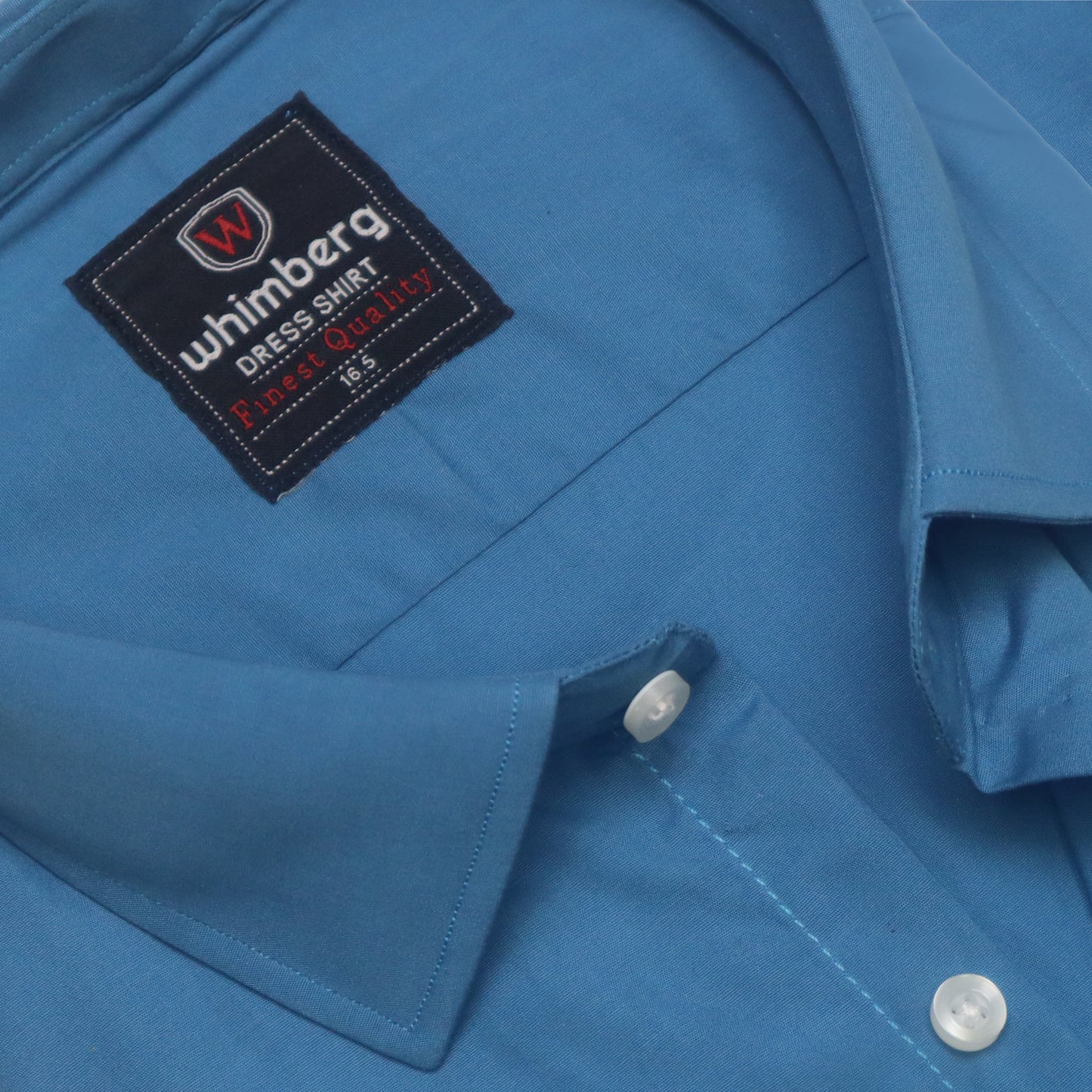 dusk blue plain classic shirt