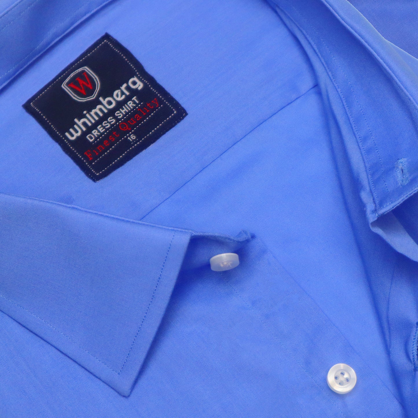 soft blue plain classic shirt