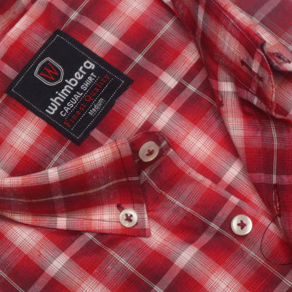 Redish Check Classic Shirt