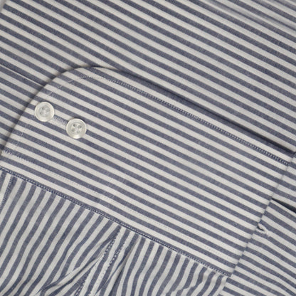 Mid Grey Stripe Classic Shirt