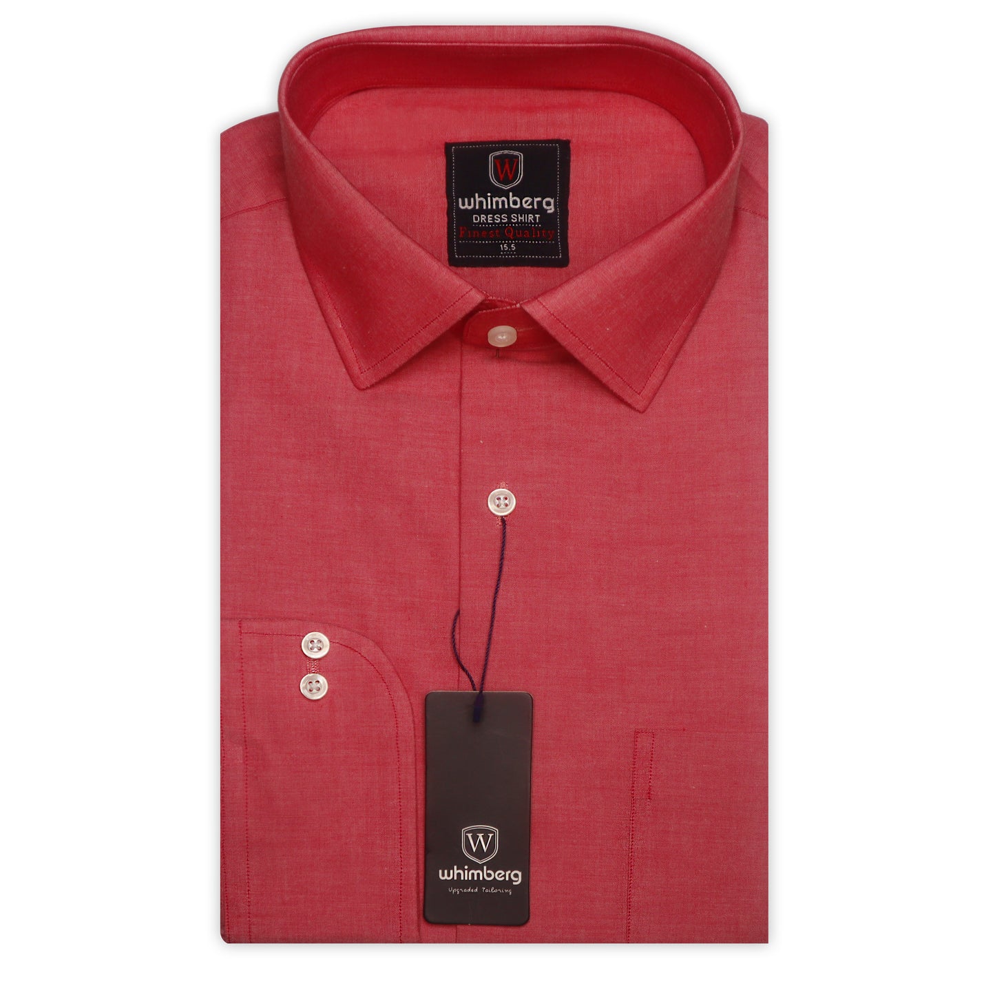 redish plain classic shirt