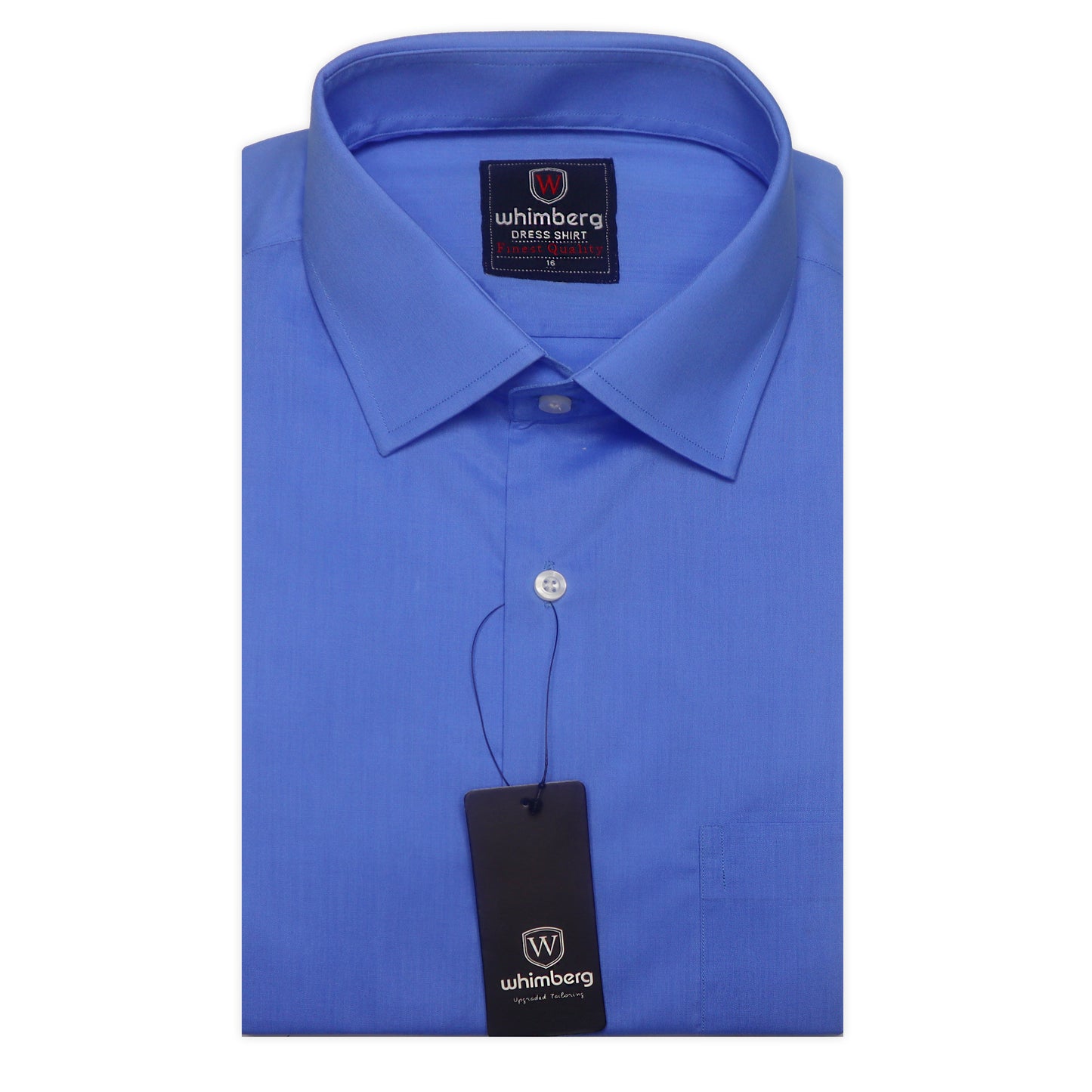 soft blue plain classic shirt